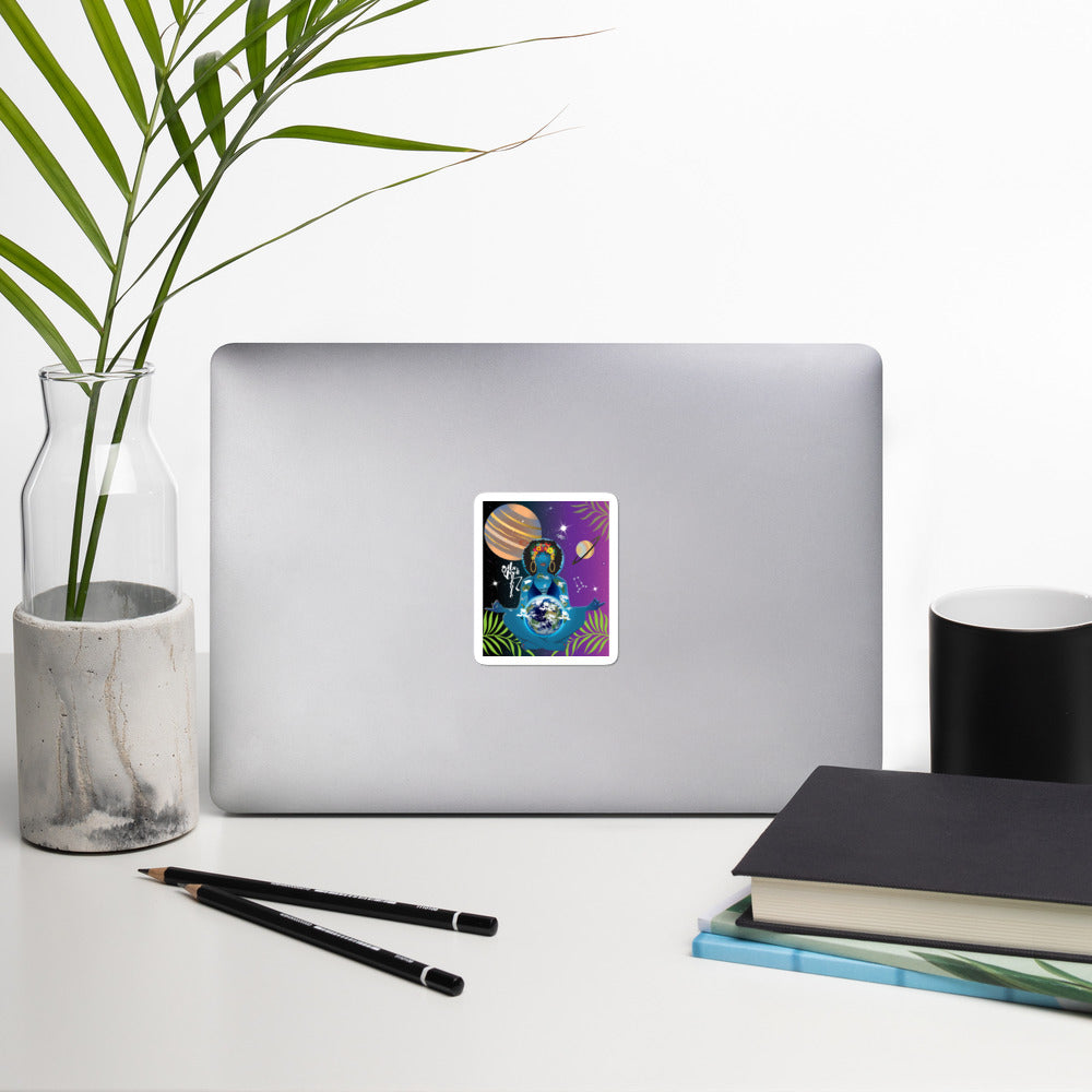 Mother Earth Bubble-free stickers