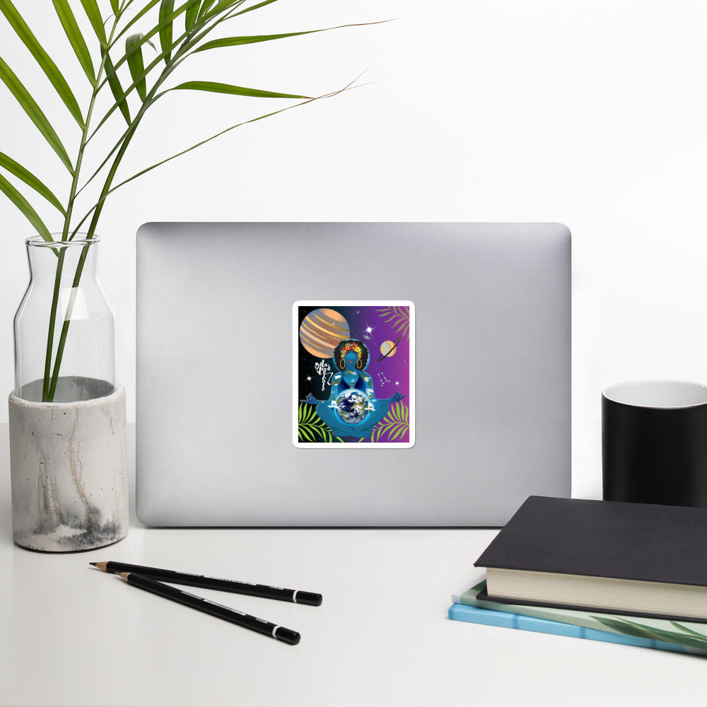 Mother Earth Bubble-free stickers