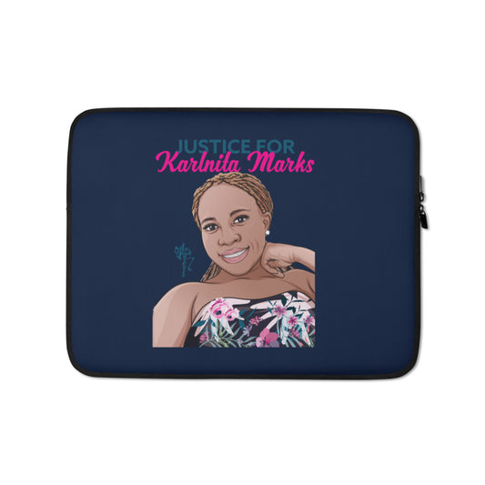 Justice for Karlnita Marks Series 2 Laptop Sleeve