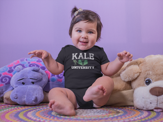Kale University Onesie
