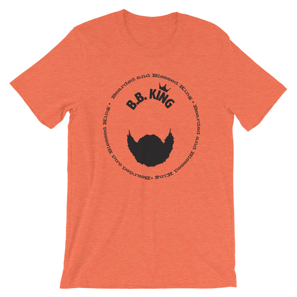 Blessed and Bearded King (B.B. King) Short-Sleeve T-Shirt