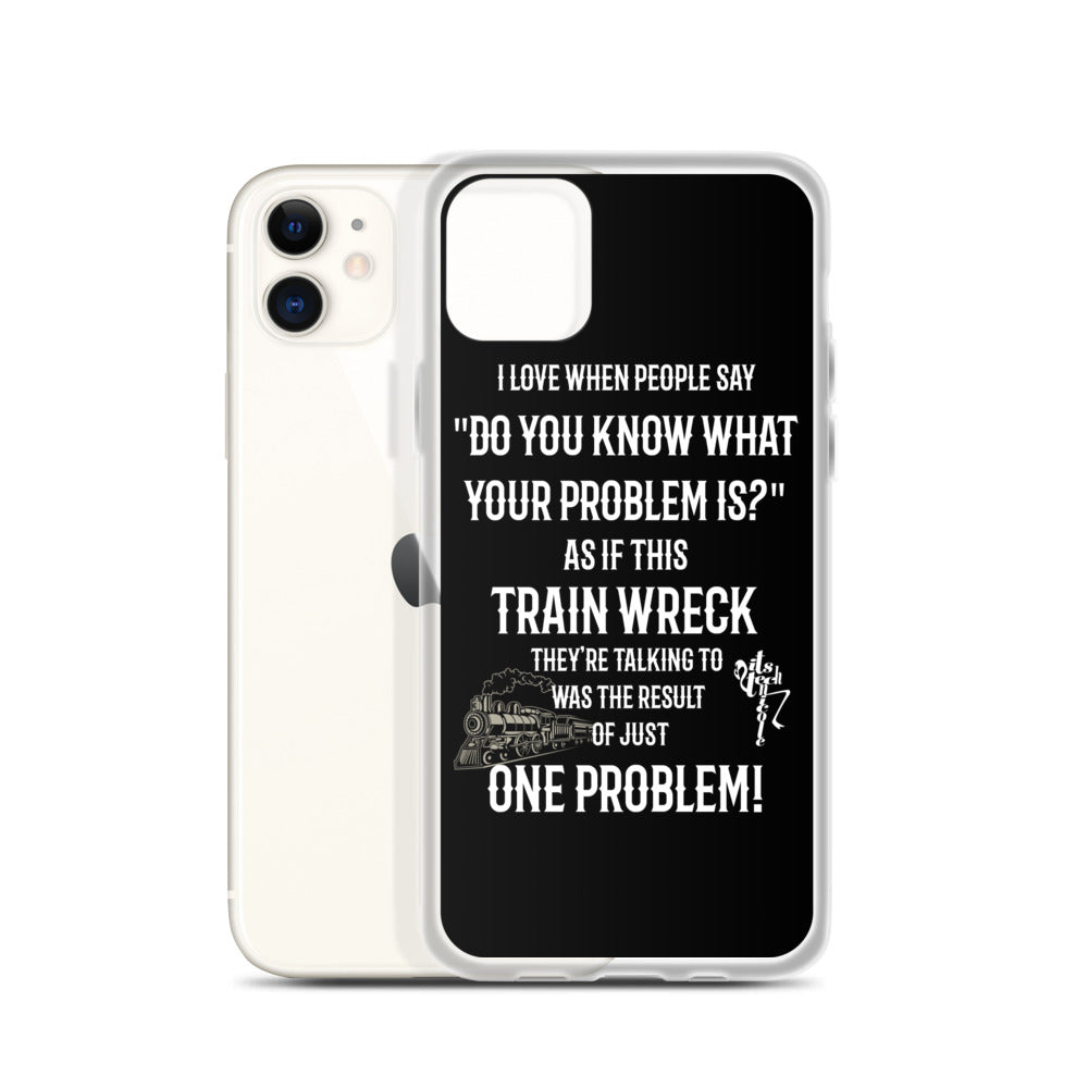 Train Wreck iPhone Case
