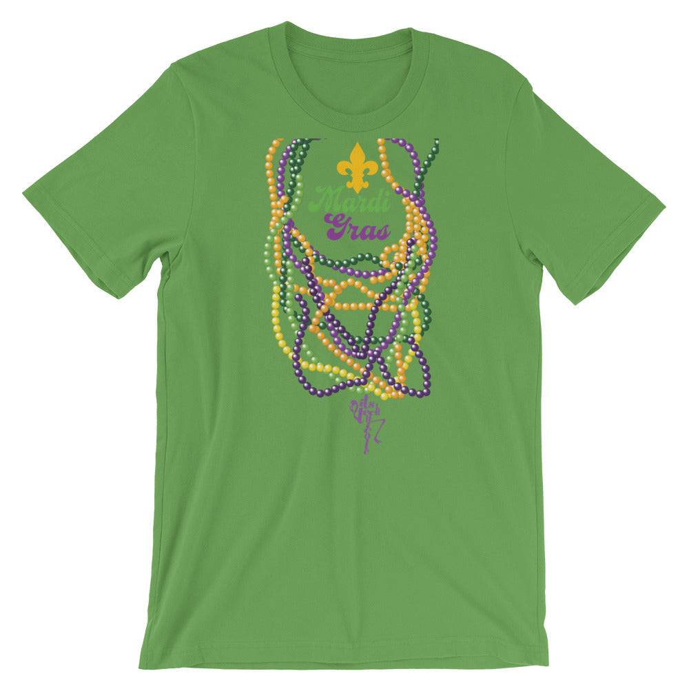 Mardi Gras Beads (Dark) T-Shirt