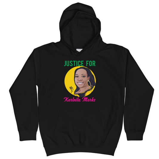 Justice for Karlnita Marks Kids Hoodie