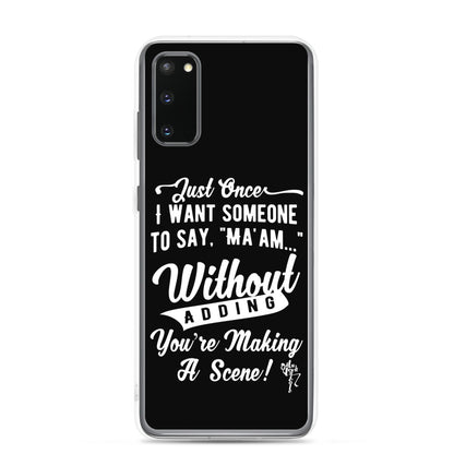 Making a Scene Samsung Case