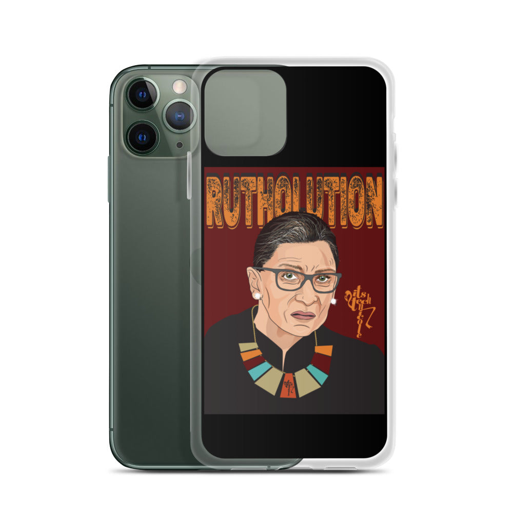 Ruth Bader Ginsburg Tribute Art iPhone Case