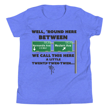 Normandie and Western Youth Short Sleeve T-Shirt
