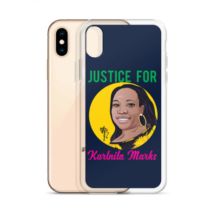 Justice for Karlnita Marks iPhone Case