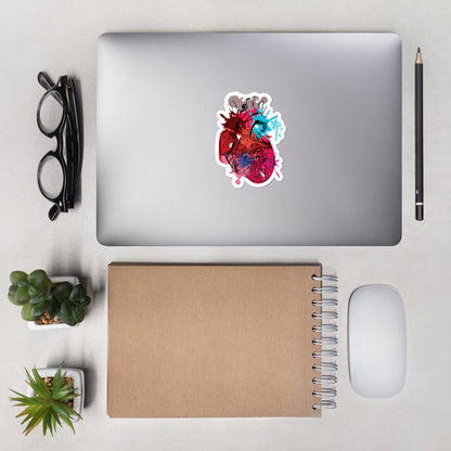 Itstechnicole Art Heart Bubble-free stickers