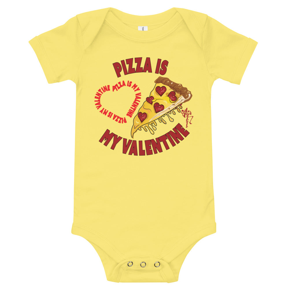 Pizza Is My Valentine Onesie