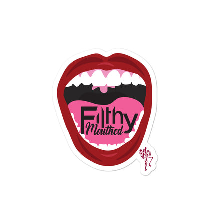 Filthy Mouthed Bubble-free stickers