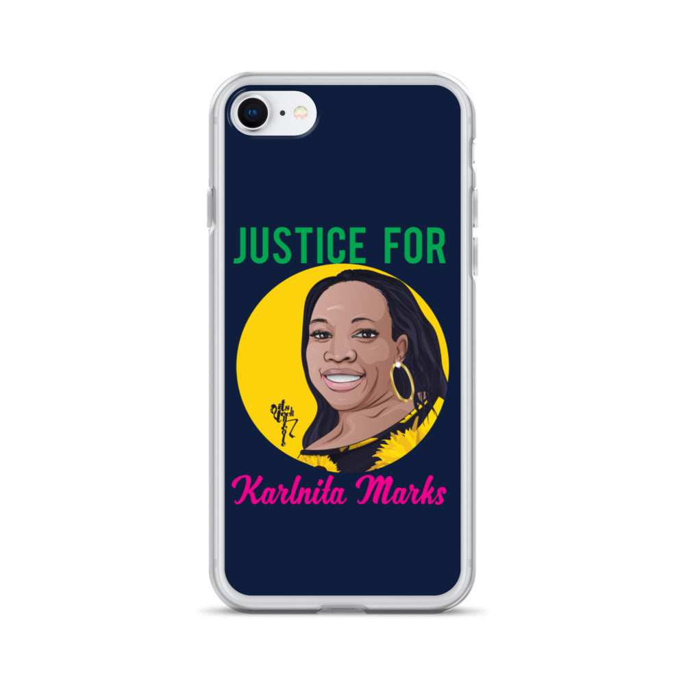 Justice for Karlnita Marks iPhone Case