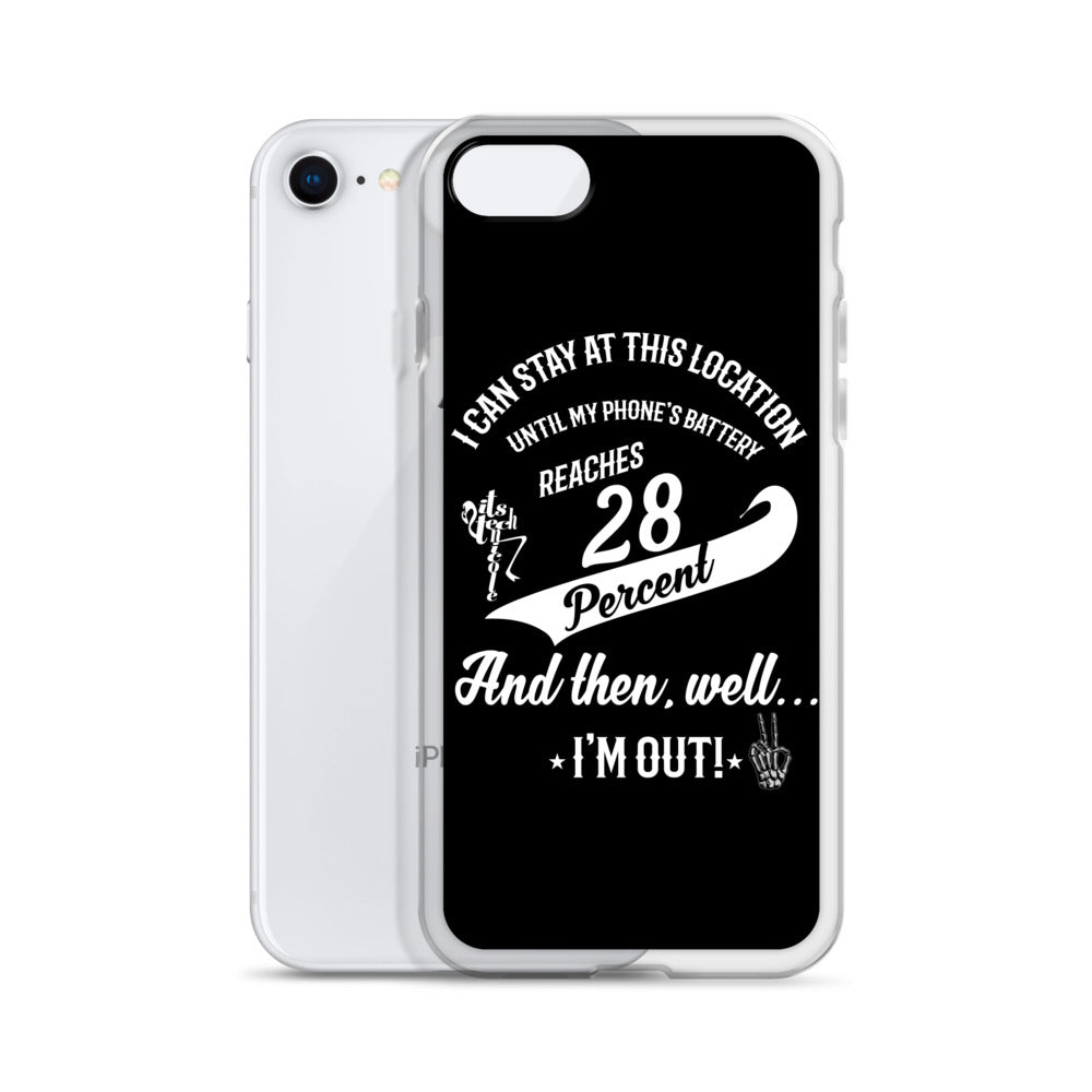 28% Battery iPhone Case