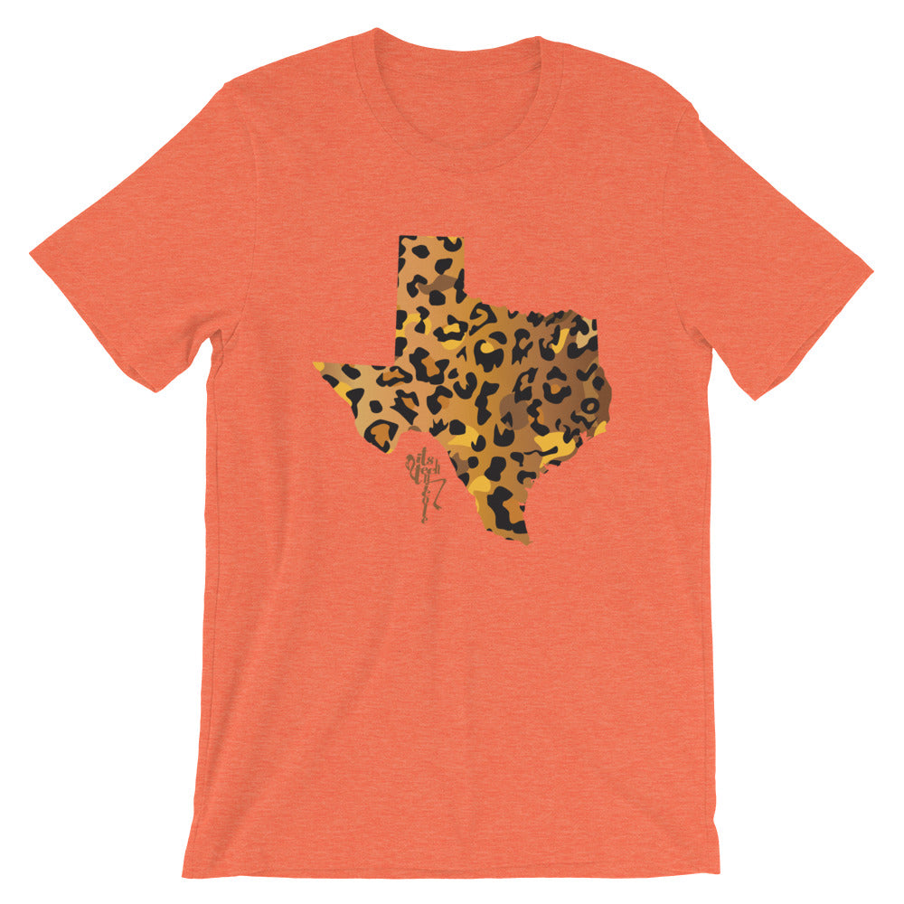 Texas Leopard Short-Sleeve Standard T-Shirt