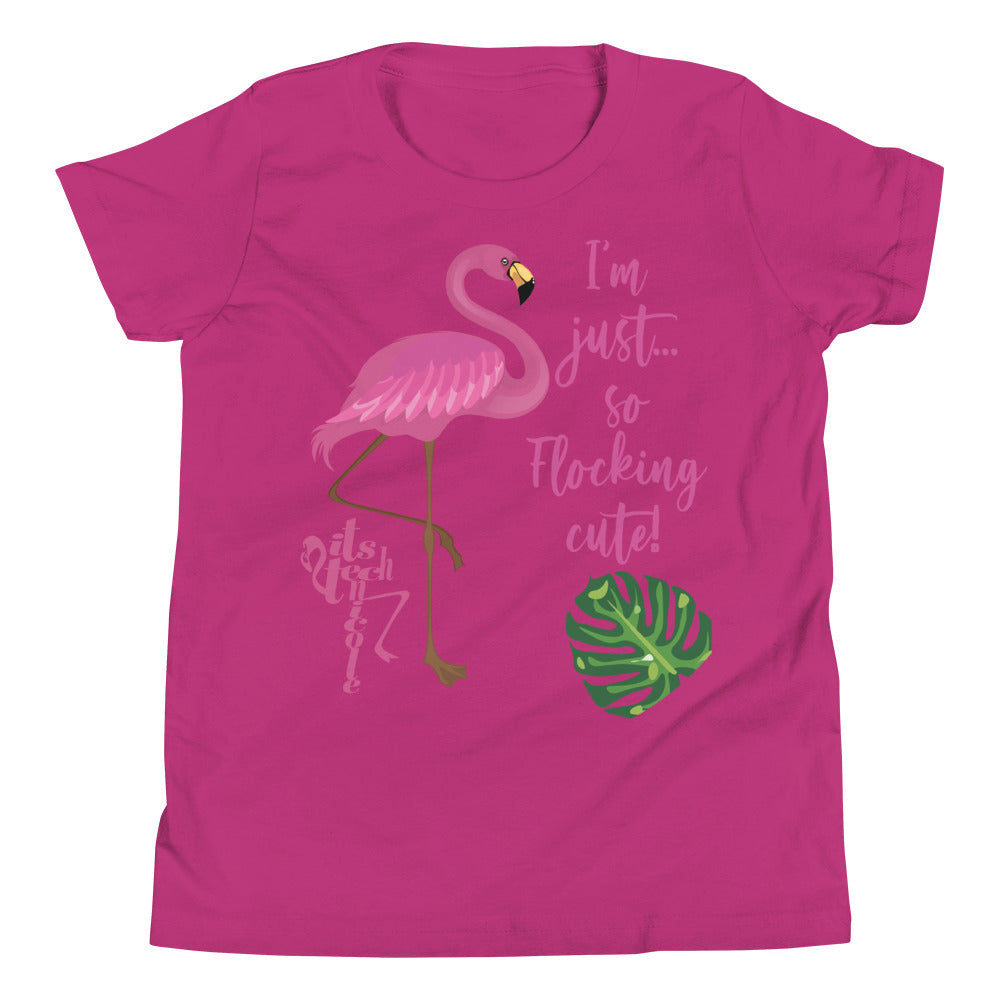 So Flocking Cute! Youth Short Sleeve T-Shirt