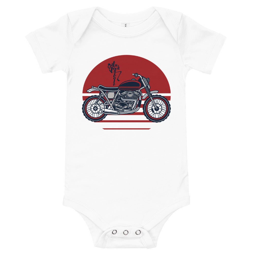 Motorcycle (Red) Onesie