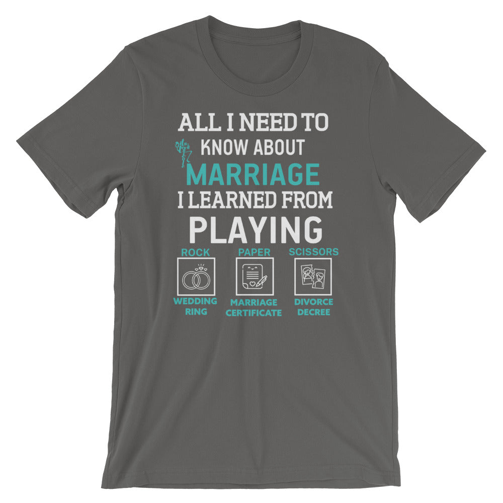 Rock, Paper, Scissors Short-Sleeve Unisex T-Shirt