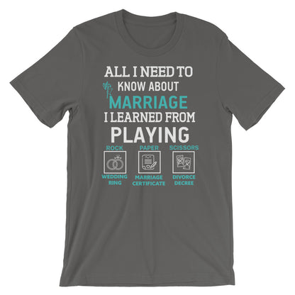 Rock, Paper, Scissors Short-Sleeve Unisex T-Shirt