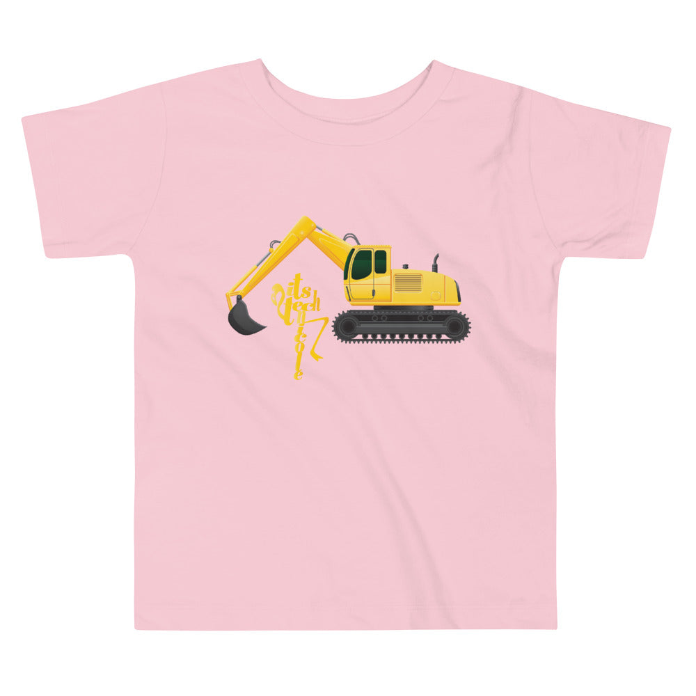 Excavator Toddler Short Sleeve Tee
