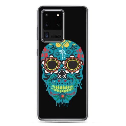 Dia de los Muertos Azul Samsung Case