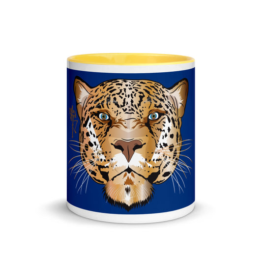 Jaguar Mug with Color Inside