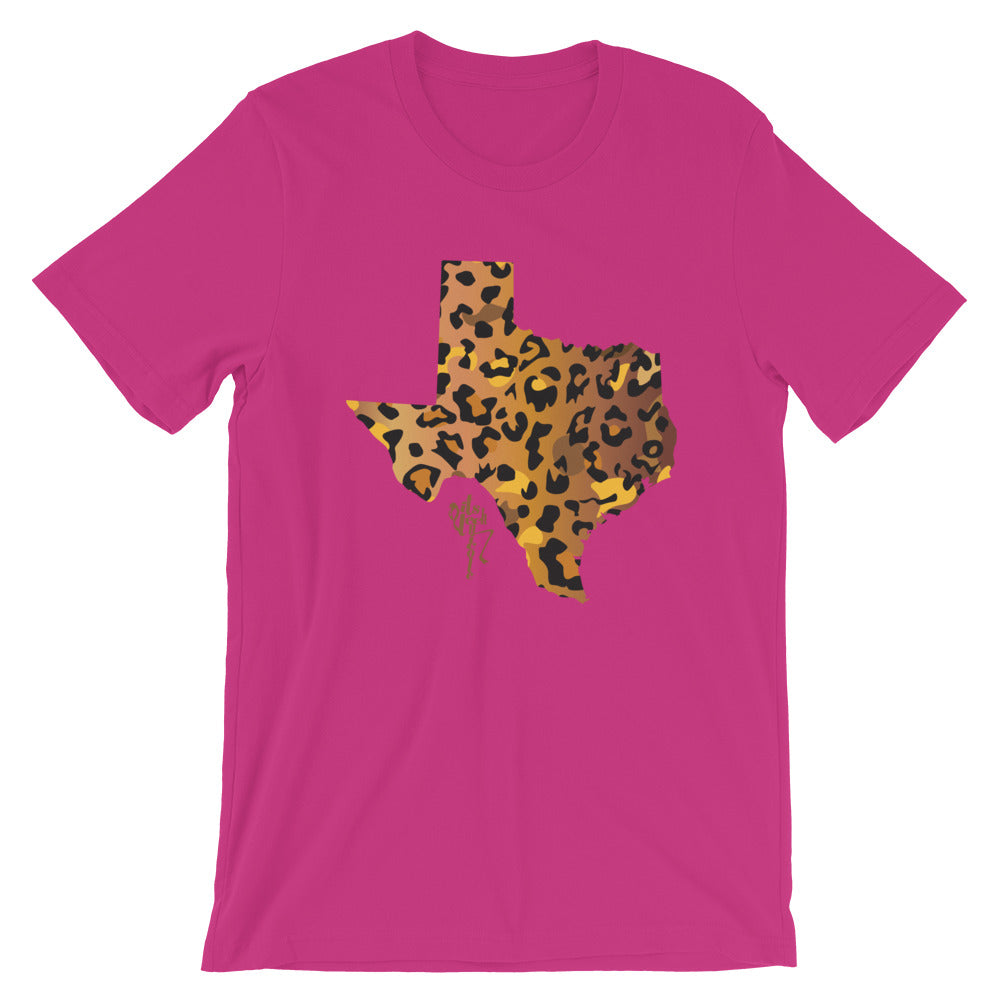 Texas Leopard Short-Sleeve Standard T-Shirt