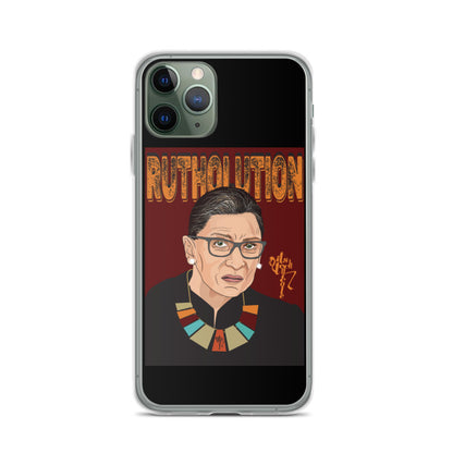 Ruth Bader Ginsburg Tribute Art iPhone Case