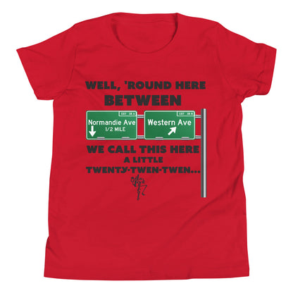 Normandie and Western Youth Short Sleeve T-Shirt
