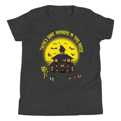 There's Some Horrors in this House....Youth Short Sleeve T-Shirt