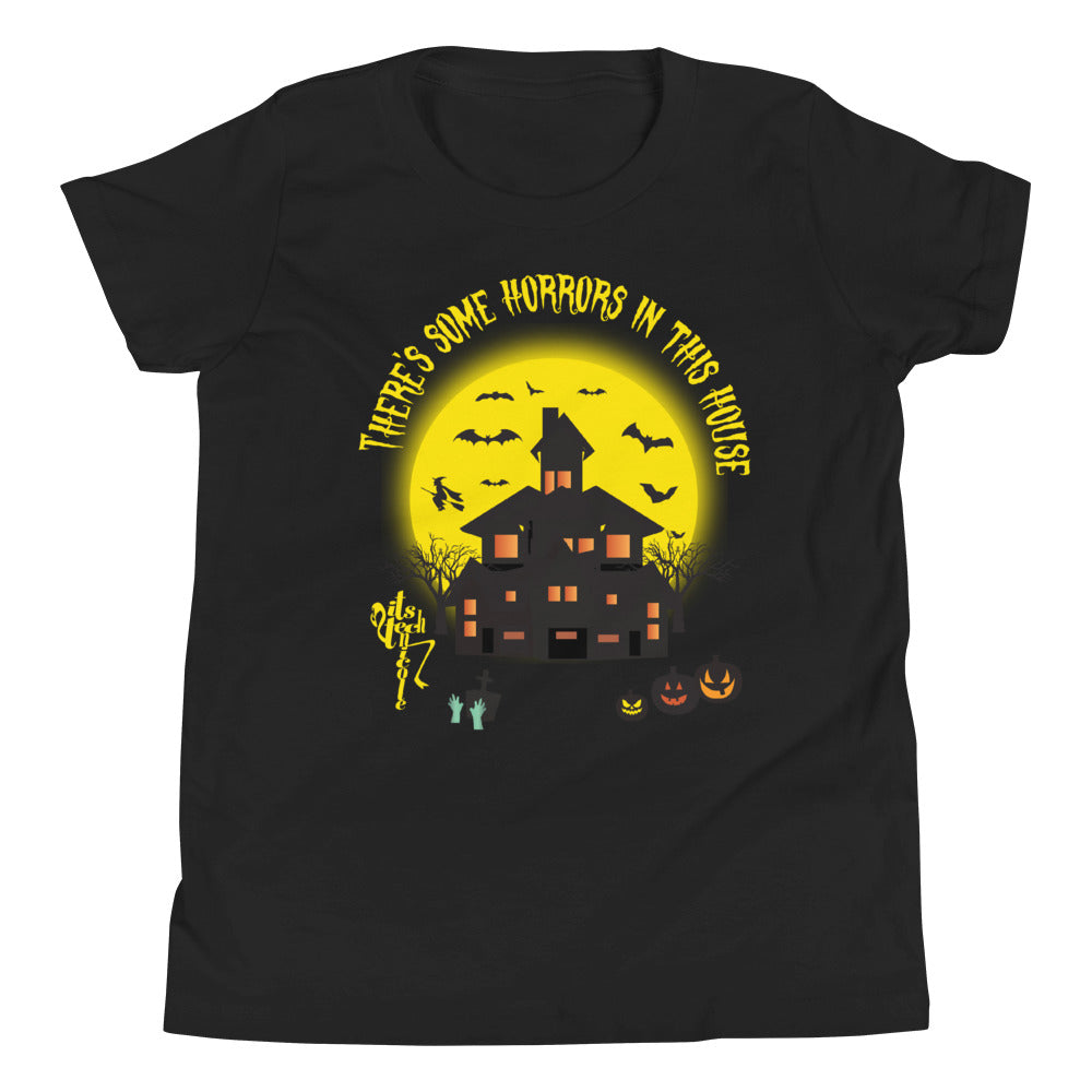 There's Some Horrors in this House....Youth Short Sleeve T-Shirt