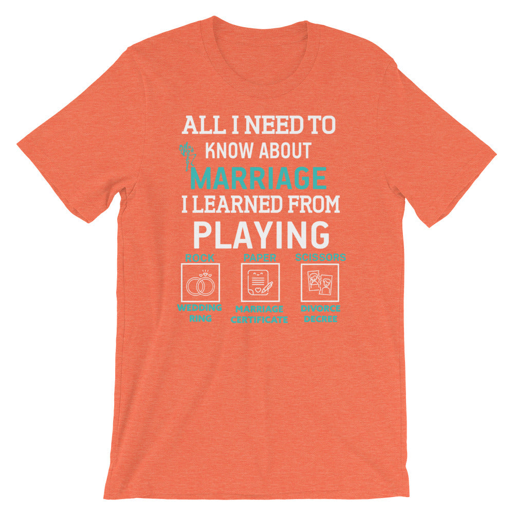 Rock, Paper, Scissors Short-Sleeve Unisex T-Shirt