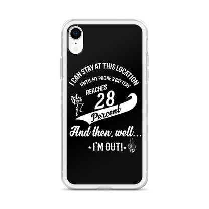 28% Battery iPhone Case