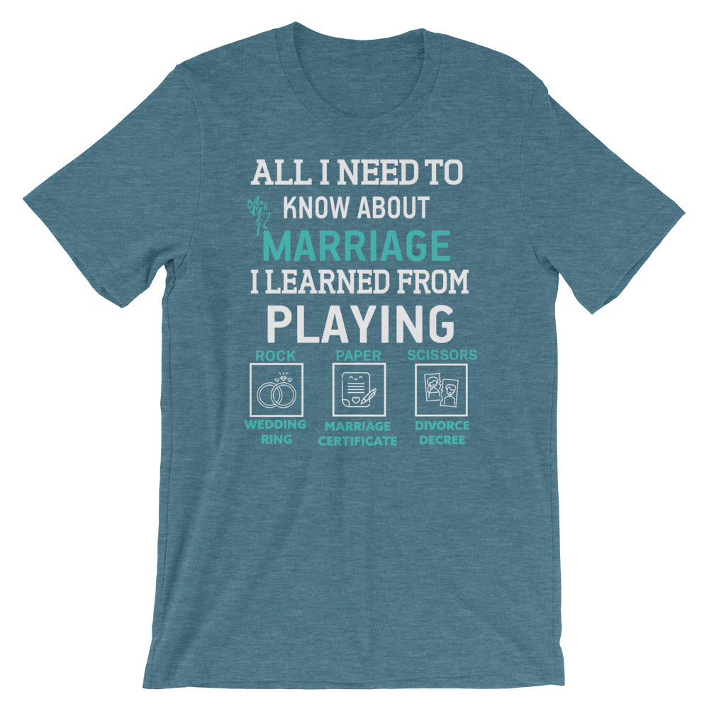 Rock, Paper, Scissors Short-Sleeve Unisex T-Shirt