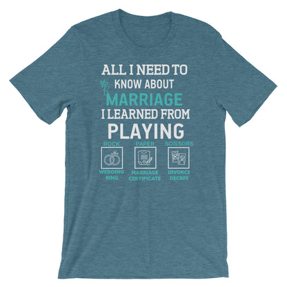 Rock, Paper, Scissors Short-Sleeve Unisex T-Shirt