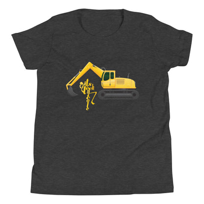Excavator Youth Short Sleeve T-Shirt
