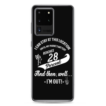28% Battery Samsung Case