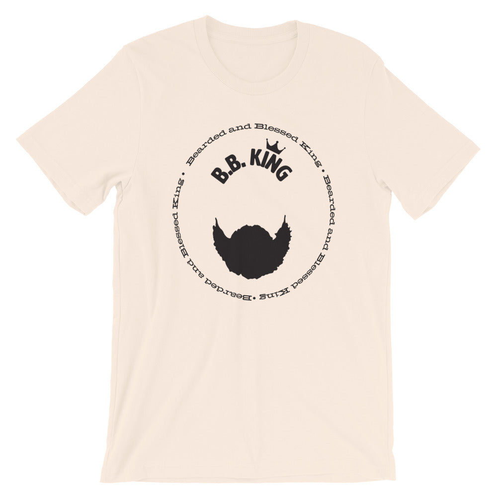 Blessed and Bearded King (B.B. King) Short-Sleeve T-Shirt