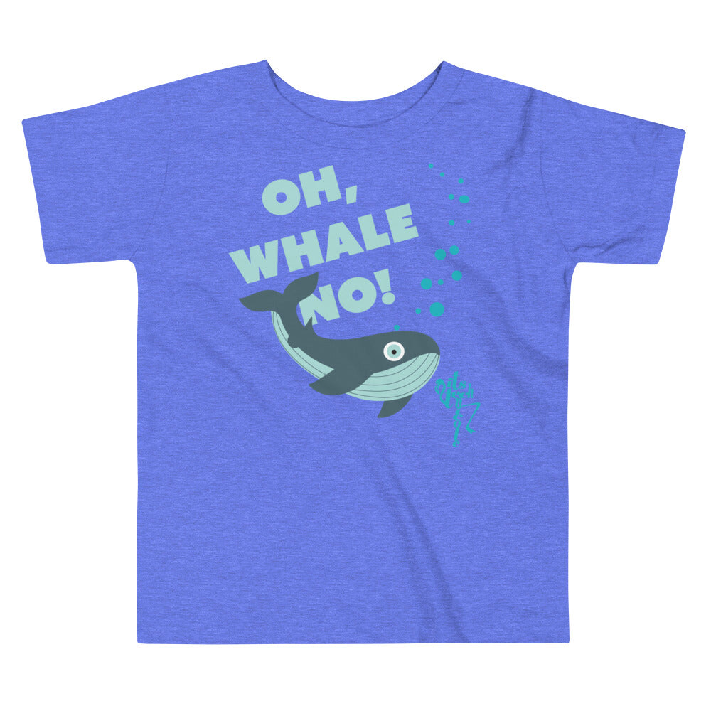 Oh, Whale No! Toddler Short Sleeve Tee