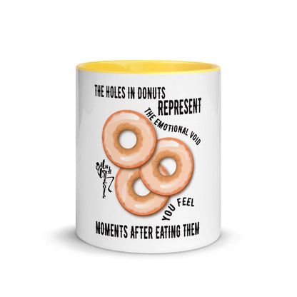 Donut Holes Mug with Color Inside