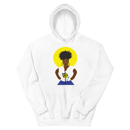 Blue and Gold Unisex Hoodie