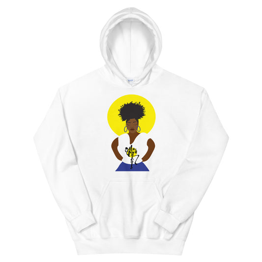 Blue and Gold Unisex Hoodie