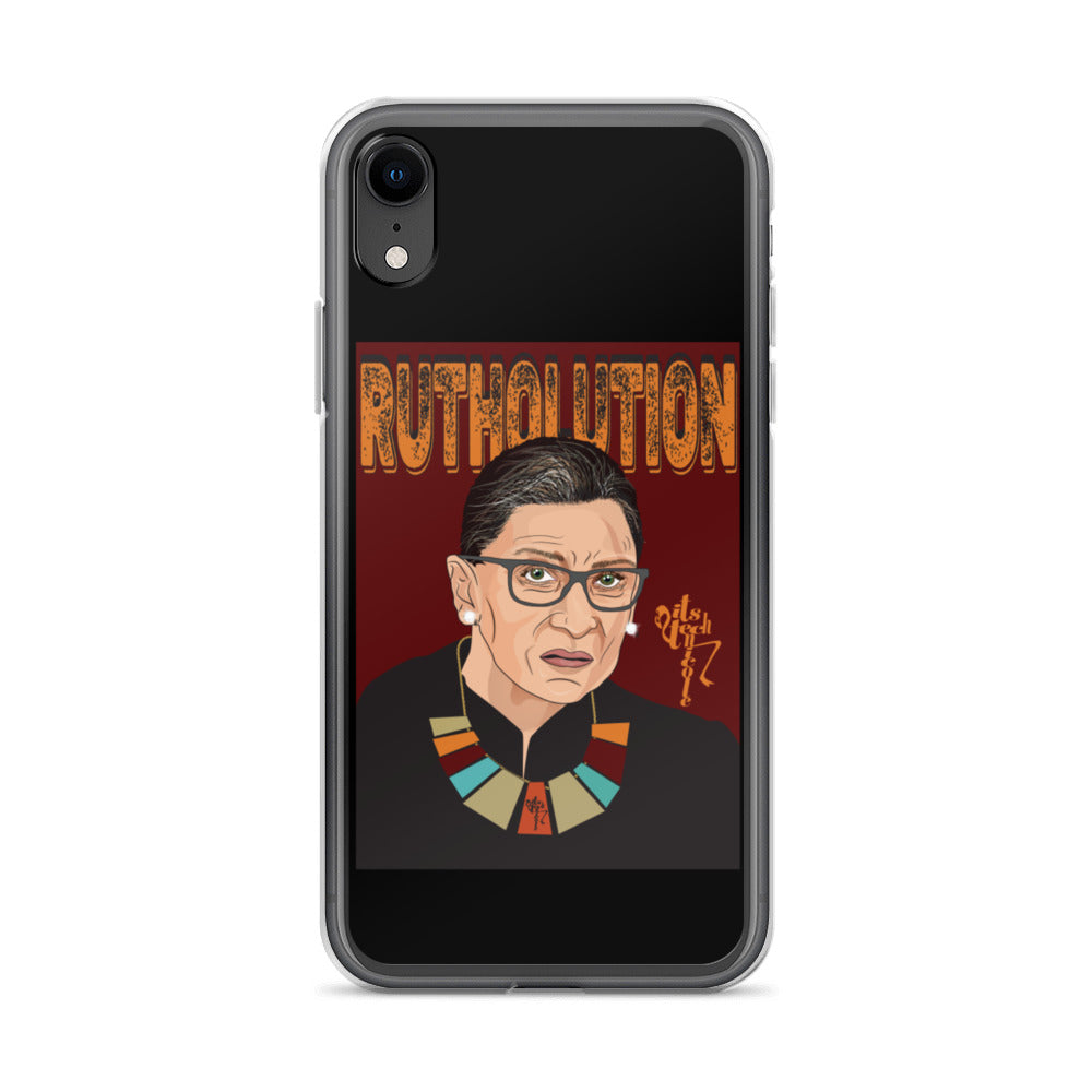 Ruth Bader Ginsburg Tribute Art iPhone Case