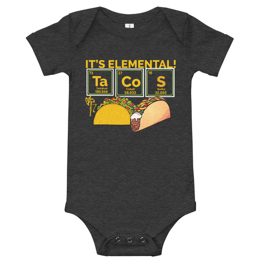 Tacos, It's Elemental Onesie
