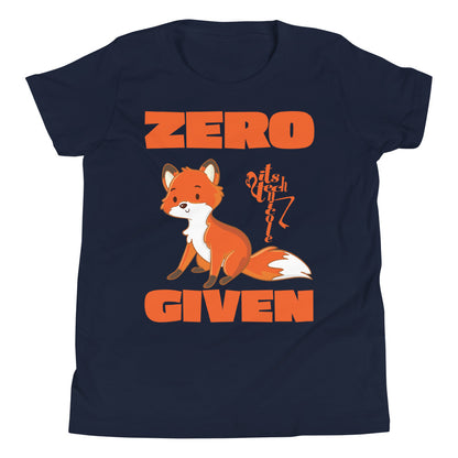 Zero Fox Given Youth Short Sleeve T-Shirt