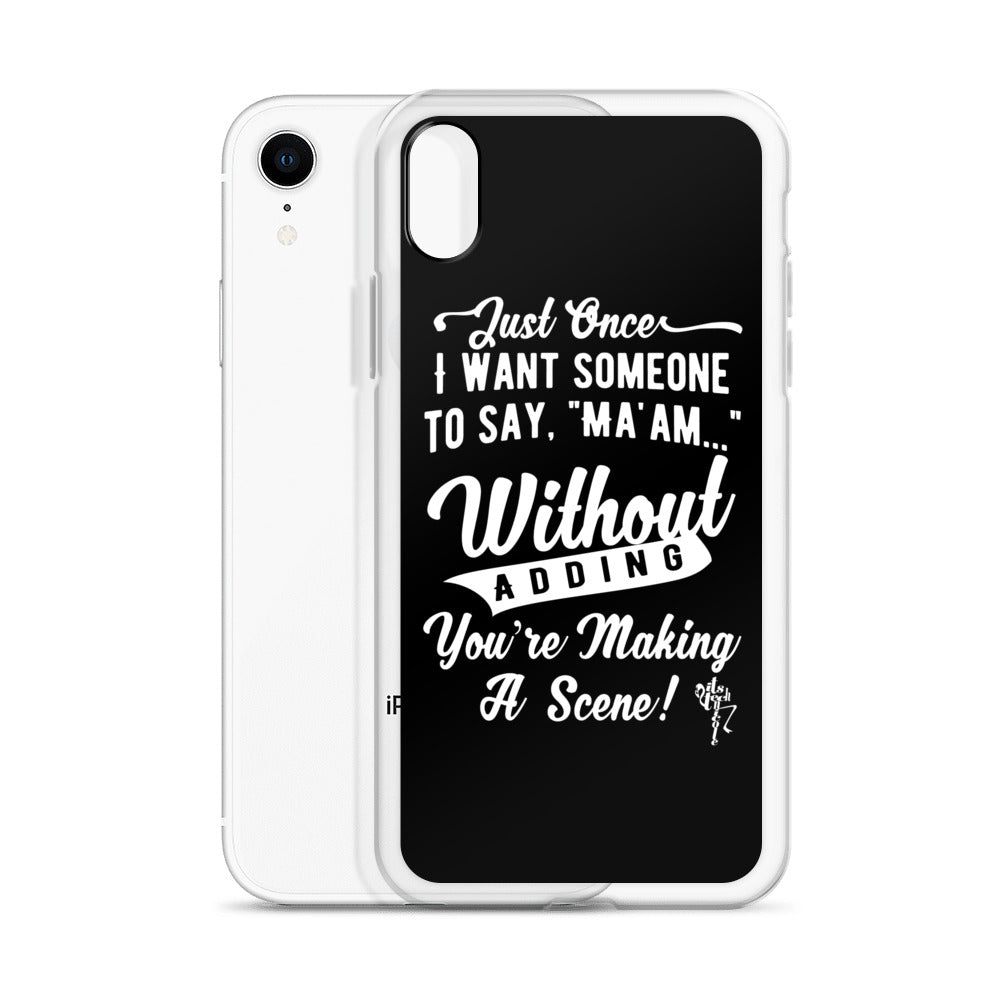 Making a Scene iPhone Case