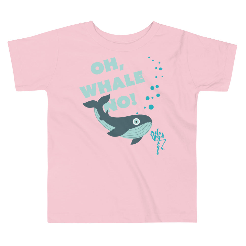 Oh, Whale No! Toddler Short Sleeve Tee