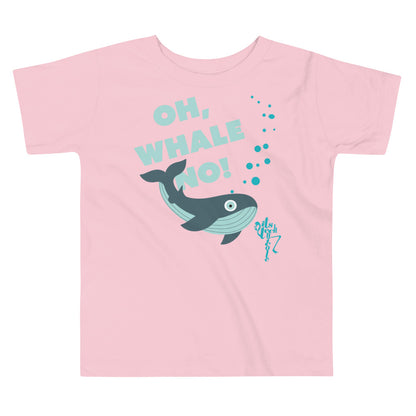 Oh, Whale No! Toddler Short Sleeve Tee