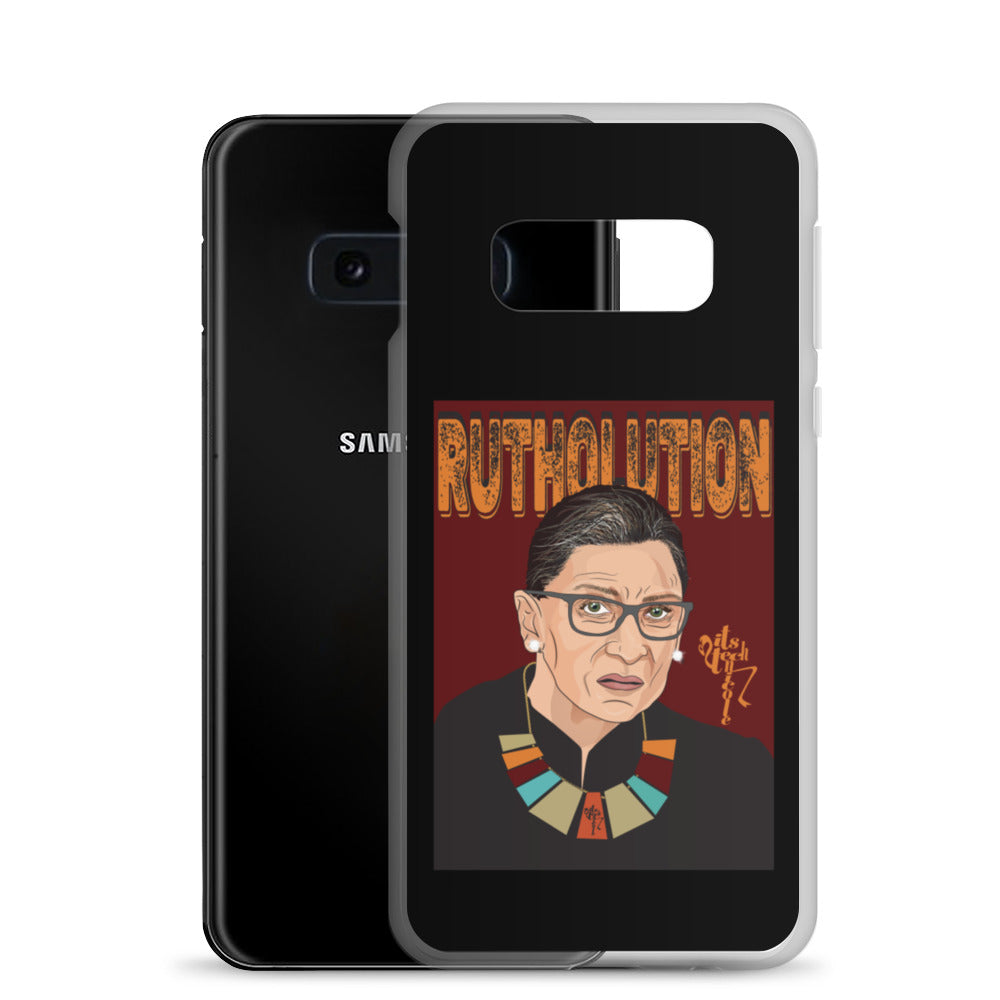Ruth Bader Ginsburg Tribute Art Samsung Case