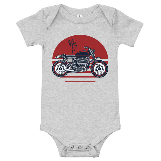 Motorcycle (Red) Onesie