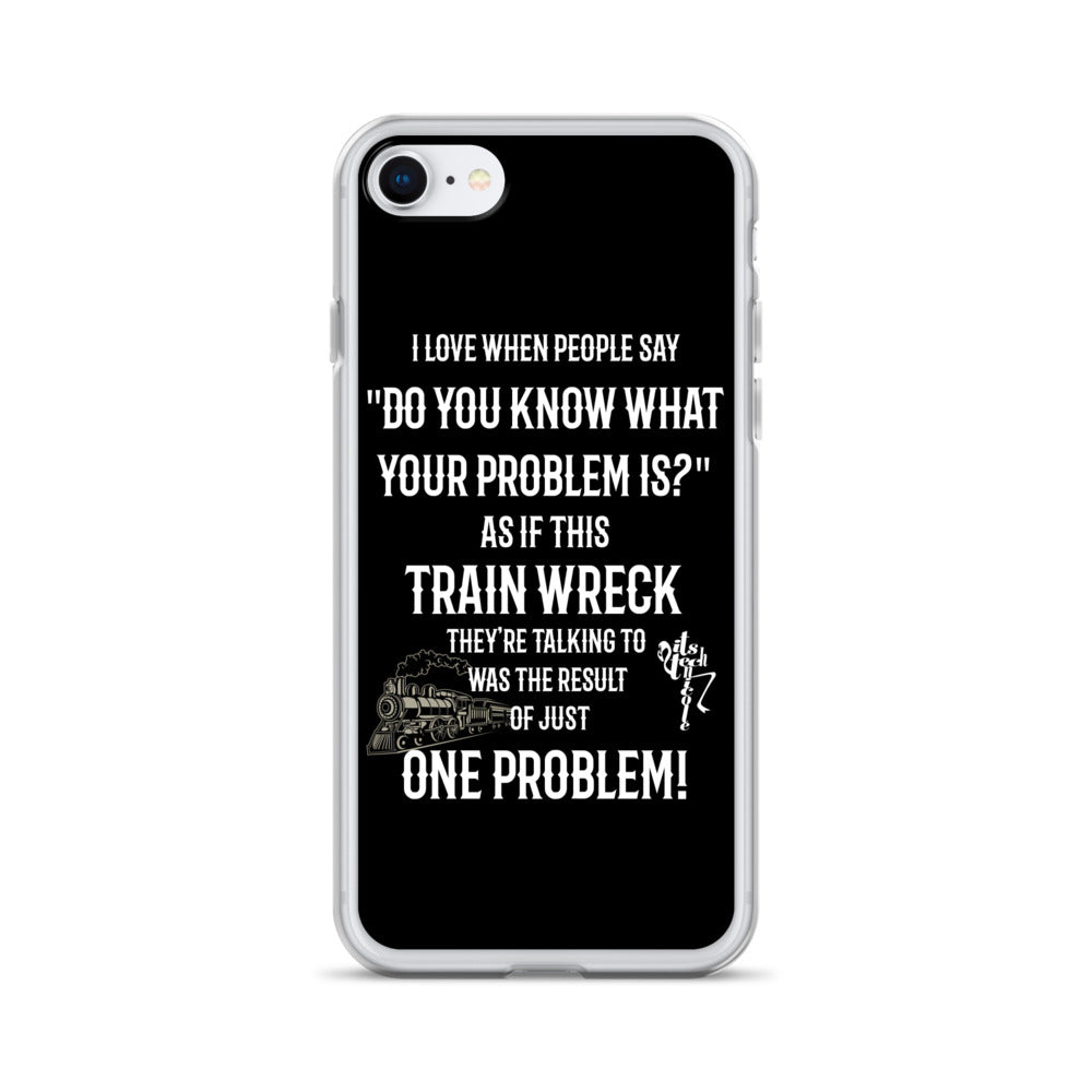 Train Wreck iPhone Case